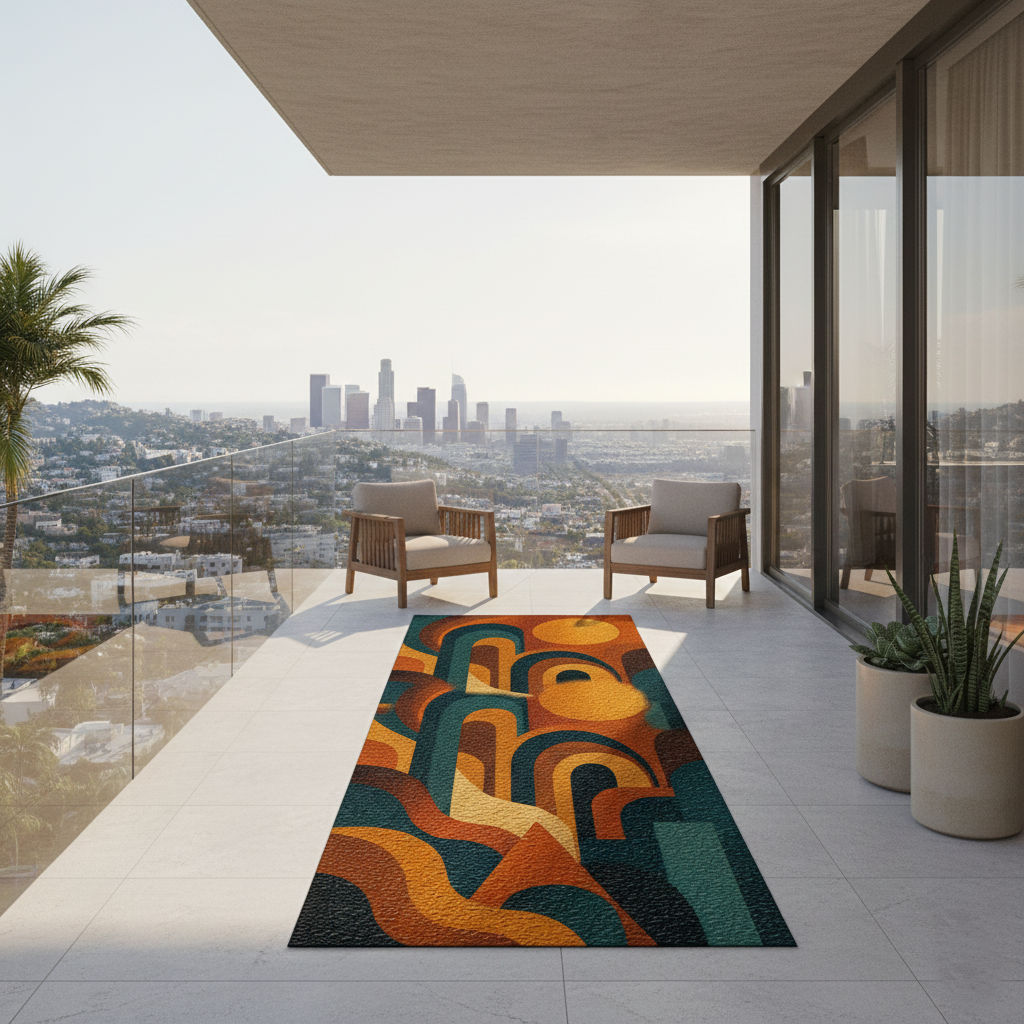 TAXO - Hand Tufted Geometric Carpet